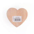 Happiness Being An Aunt Pink 3.5 x 3.25 Pine Wood Heart Tabletop Word Block Sign