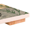 P. Graham Dunn Grateful, Thankful, Blessed Black Lettering with Greenery 5 x 7 Small Wood Plank Design Plaque Sign