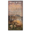 P. Graham Dunn Psalm 23 The Lord is My Shepherd Sheep Grazing 16 x 8 Wood Wall Art Sign Plaque