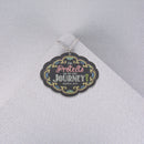 P. Graham Dunn He Protects Us On Our Journey Multicolor Chalkboard Look Wood Car Charm