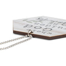 P. Graham Dunn Where God Guides Cream 4 x 3 Wood Decorative Hanging Car Charm Ornament