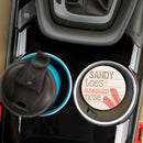 Sandy Toes Sun Kissed Nose Flip Flops 2.75 x 2.75 Absorbent Ceramic Car Coasters Pack of 2