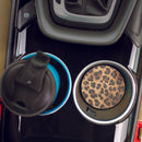 Animal Leopard Print 2.75 x 2.75 Absorbent Ceramic Car Coasters Pack of 2