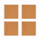Home Windmill Whitewash Look 4 x 4 Absorbent Ceramic Coasters Set of 4
