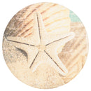 You Can Shake The Sand From Your Shoes Coastal Seashell 2.75 x 2.75 Absorbent Ceramic Car Coasters Pack of 2