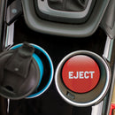 Panic Eject Button Red 2.75 x 2.75 Absorbent Ceramic Car Coasters Pack of 2