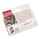 Be Still Script Design Grey White 2.75 x 2.75 Absorbent Ceramic Car Coasters Pack of 2