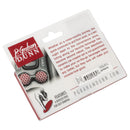 Blessed Script Design White Wash Look 2.75 x 2.75 Absorbent Ceramic Car Coasters Pack of 2