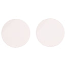 Choose Happy Laurel White 2.75 x 2.75 Absorbent Ceramic Car Coasters Pack of 2