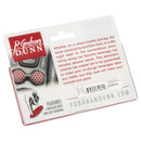 Vintage Compass Rose Blue Whitewash Look 2.75 x 2.75 Absorbent Ceramic Car Coasters Pack of 2