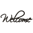 P. Graham Dunn Welcome Script Black 10.25 x 27 Wood Cutout Wall Word