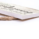 P. Graham Dunn Simple Life Beautiful Life Whitewash 10 x 3.5 Inch Pine Wood Slat Hanging Wall Sign