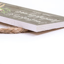 P. Graham Dunn Fearfully & Wonderfully Made Sloth Grey 10 x 3.5 Inch Wood Slat Hanging Wall Sign