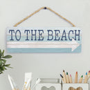 P. Graham Dunn to The Beach Arrow Nautical Blue 10 x 4 Pine Wood Hanging D‚âàŒ©cor String Sign