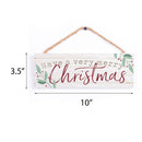 P. Graham Dunn Have A Verry Merry Christmas Rosy Red 10 x 3.3 Pine Wood Christmas String Sign