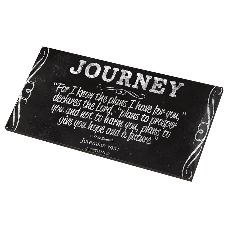 P. Graham Dunn Journey for I Know The Plans I Have for You Decorative Hanging Wooden MDF Sign
