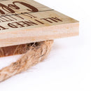 P. Graham Dunn All I Need Today is Coffee and Jesus 5 x 10 Wood Plank Design Hanging Sign