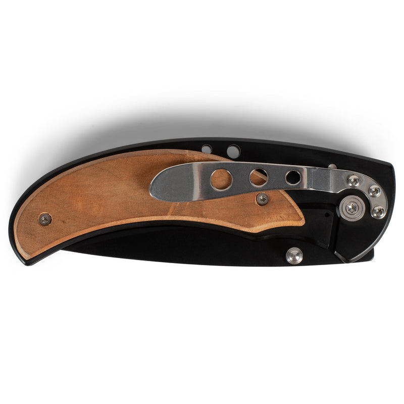 P. Graham Dunn Inspirational Sharp-Edge Metal Finished Christian Pocket Knife - 3 Inch Blade (Strong and Courageous)