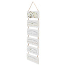 P. Graham Dunn In Every Moment White 26 x 10 Pine Hanging Rope Ladder Sign