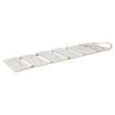 P. Graham Dunn In Every Moment White 26 x 10 Pine Hanging Rope Ladder Sign