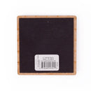 Be Still & Know That I Am God Floral Distressed Wood Look 2.75 x 2.75 Inch Wood Lithograph Magnet