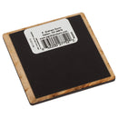 Be Still & Know That I Am God Floral Distressed Wood Look 2.75 x 2.75 Inch Wood Lithograph Magnet