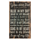 P. Graham Dunn You are The Love of My Life Distressed Design 24 x 14 Wood Pallet Wall Art Sign Plaque
