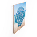 Ocean Rules Seashell Beach Design 12 x 12 Wood Pallet Design Wall Art Sign Plaque