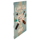P. Graham Dunn Lake Life is The Life Distressed 24 x 14 Wood Pallet Wall Art Sign Plaque