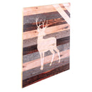 Standing Buck Deer Rustic 18 x 17 Wood Pallet Wall Art Sign Plaque