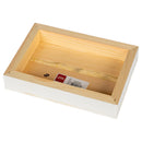 P. Graham Dunn Our Family Strength Love Faith White Wash 10 x 7 Inch Solid Pine Wood Boxed Pallet Wall Plaque Sign