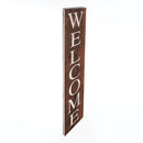 P. Graham Dunn Welcome Distressed Brown 10.5 x 47 Wood Pallet Wall Plaque Sign