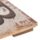 P. Graham Dunn Blessed Distressed Whitewash 10.5 x 47 Wood Pallet Wall Plaque Sign