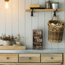 P. Graham Dunn The Will of God Grace of God 12 x 6 Small Fence Post Wood Look Decorative Sign Plaque