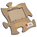 P. Graham Dunn A Brother is a Lifelong Accomplice Blue 12 x 12 Wall Hanging Wood Puzzle Piece Photo Frame