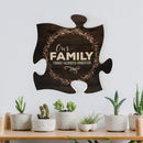 P. Graham Dunn Our Family Today Always Forever 12 x 12 Wood Wall Art Puzzle Piece Plaque