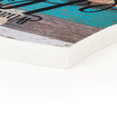 P. Graham Dunn What I Love About Home is Who I Share it with Multicolor 12 x 12 Wood Wall Art Puzzle Piece