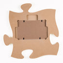 P. Graham Dunn Family First & Forever Multicolor Rustic 12 x 12 Wood Wall Art Puzzle Piece Plaque