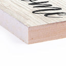 P. Graham Dunn Home Sweet Home Script Design White Wash 6 x 1.5 Mini Pine Wood Tabletop Sign Plaque