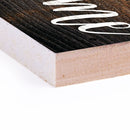 P. Graham Dunn Bless Our Home Script Design Distressed 6 x 1.5 Mini Pine Wood Tabletop Sign Plaque