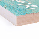 P. Graham Dunn Best is Yet to Come Teal Distressed 6 x 1.5 Mini Pine Wood Tabletop Sign Plaque