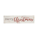 P. Graham Dunn Merry Christmas Whitewash 6 x 1.5 Mini Pine Wood Tabletop Sign Plaque
