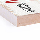 P. Graham Dunn Jingle Bell Time Rosy Red 6 x 1.5 Mini Pine Wood Christmas Tabletop Sign Plaque