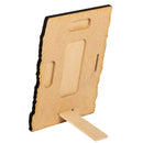 P. Graham Dunn As for Me & My House Joshua 24:15 Floral 4 x 6 Wood Bark Edge Design Sign