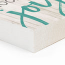 P. Graham Dunn Choose Joy Whitewash 3.5 x 3.5 Inch Pine Wood Tabletop Block Sign