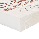 P. Graham Dunn Chaos Coordinator Whitewash 3.5 x 3.5 Inch Pine Wood Tabletop Block Sign