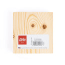 P. Graham Dunn Pumpkin Kisses Harvest Wishes Whitewash 3.5 x 3.5 Inch Pine Wood Tabletop Block Sign