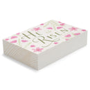 P. Graham Dunn He Is Risen Floral Pink 7 x 5 Pine Wood Tabletop Block Sign