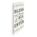 P. Graham Dunn Bless Our Home Shamrock Green 24 x 14 Pine Wood Pallet Décor Sign