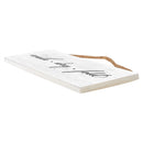 P. Graham Dunn Wash Dry Fold Laundry Whitewash 10 x 3.5 Pine Wood String Sign